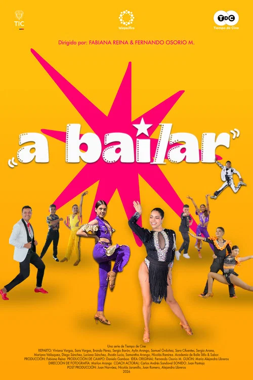 A bailar постер