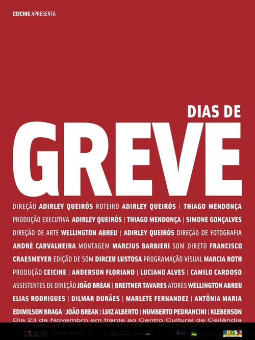 Dias de Greve постер