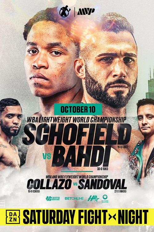 Floyd Schofield Jr. vs. Lucas Bahdi постер