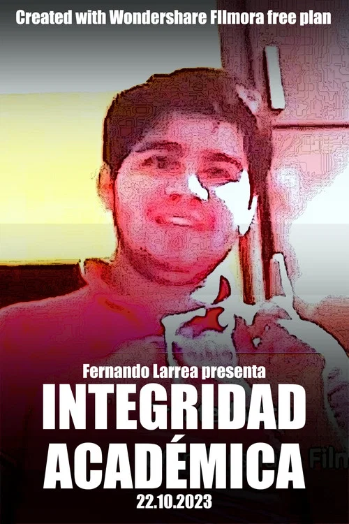 Integridad Académica постер
