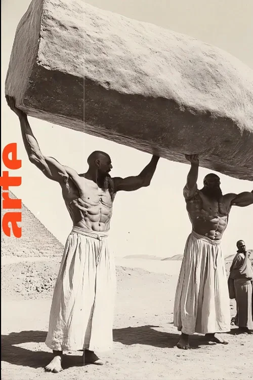 Le dessous des images L'IA et le mystère des pyramides постер