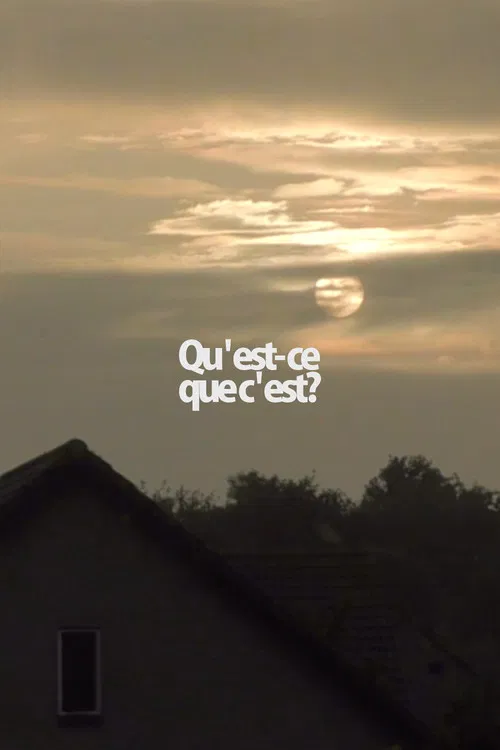 Qu'est-ce que c'est? постер