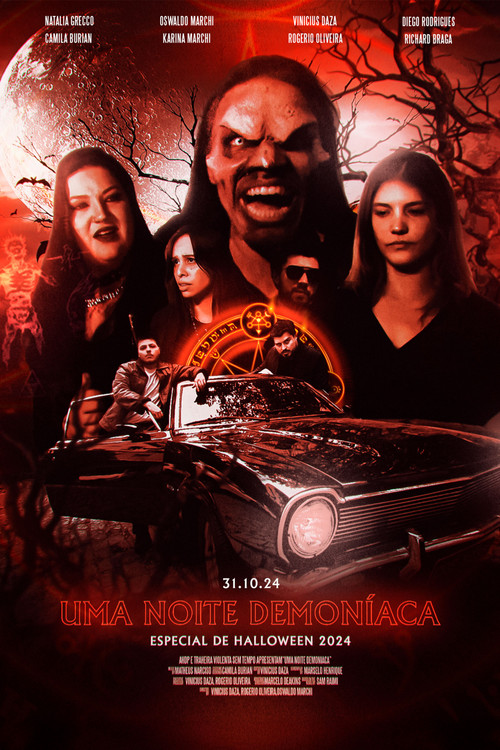 Uma Noite Demoníaca постер