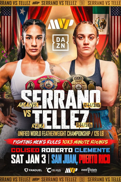 Amanda Serrano vs. Reina Tellez постер