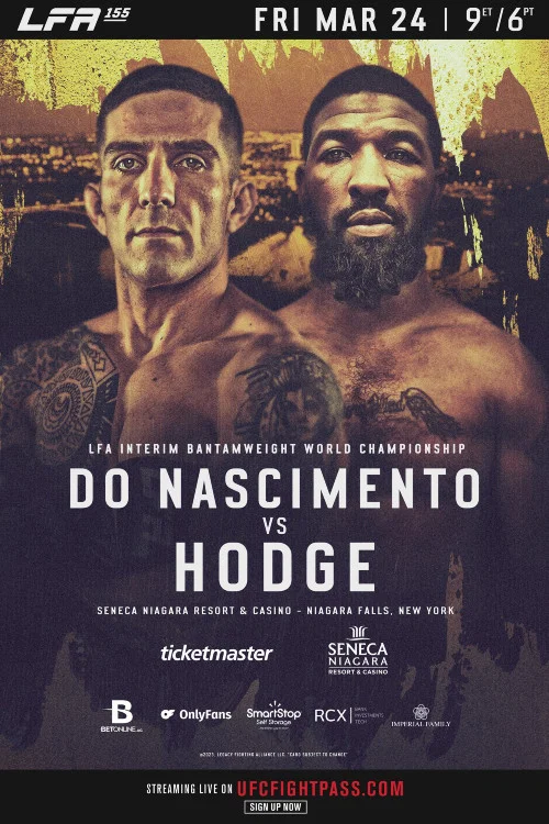 LFA 155: Do Nascimento vs. Hodge постер