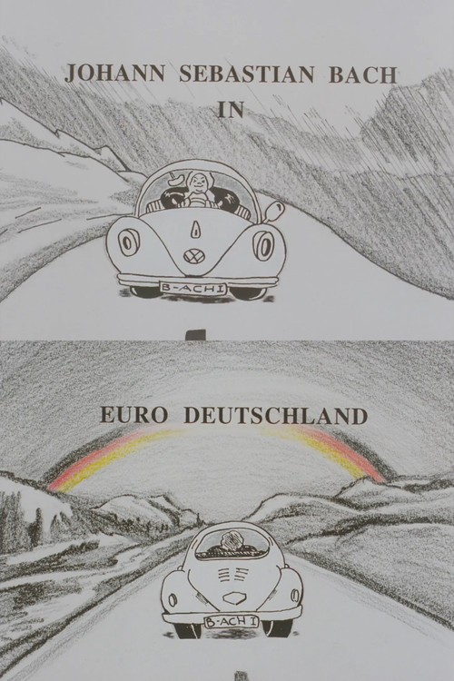 Johann Sebastian Bach in Euro Deutschland постер