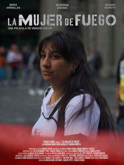 La mujer de fuego постер