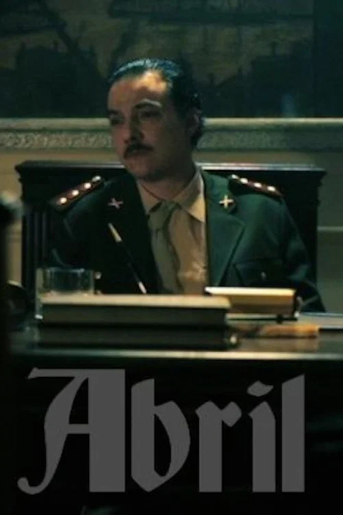 Abril постер
