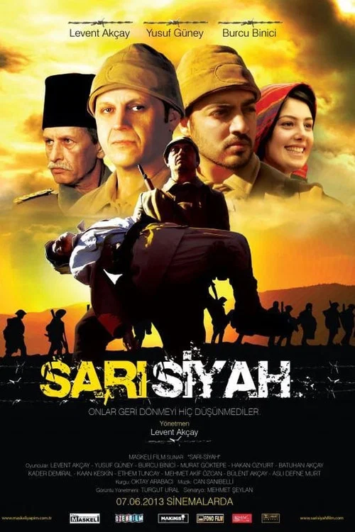 Sarı Siyah постер
