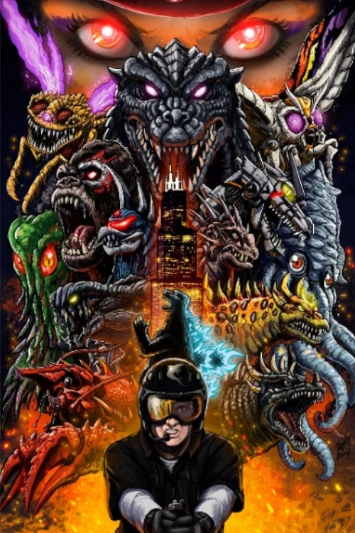 Godzilla Battle Royale постер