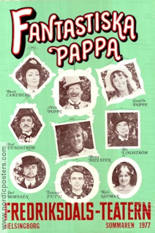 Fantastiska pappa постер