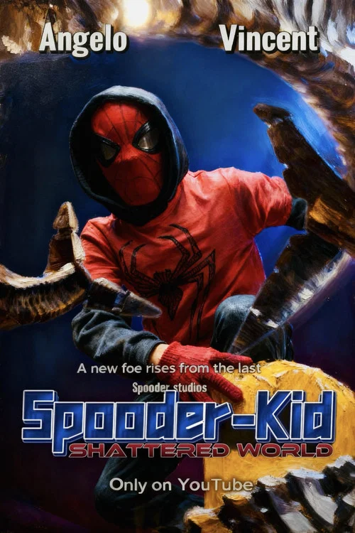 Spooder-Kid Shattered World (Movie) постер