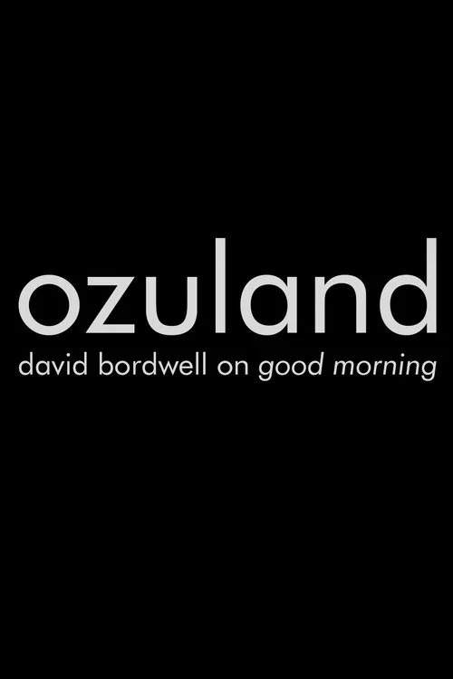 Ozuland: David Bordwell on Good Morning постер