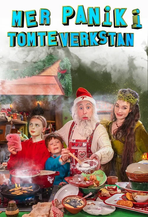 Mer panik i tomteverkstan постер