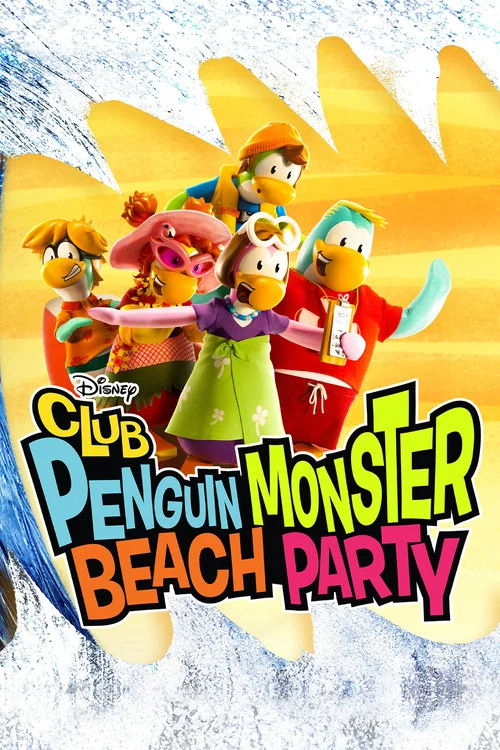 Club Penguin Monster Beach Party постер