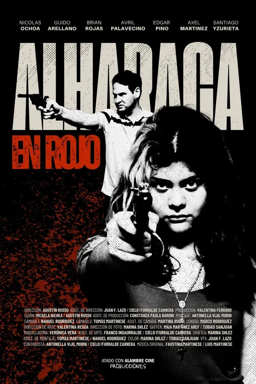 Alharaca en Rojo постер