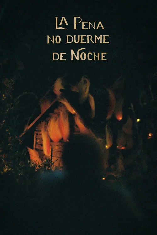 La pena no duerme de noche постер