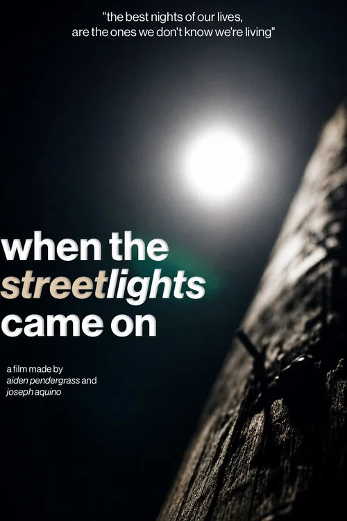 When The Streetlights Came On постер