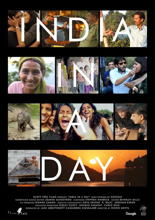 India In a Day постер