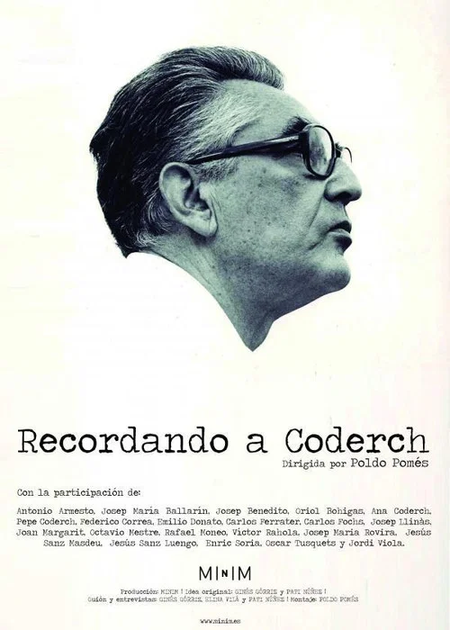 Recordant Coderch постер