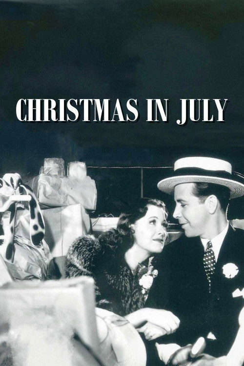 Christmas in July постер