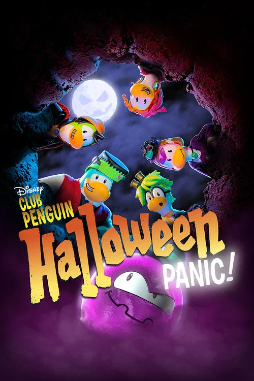 Club Penguin Halloween Panic! постер