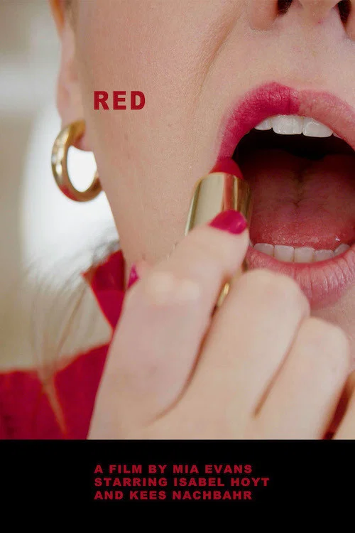 Red постер
