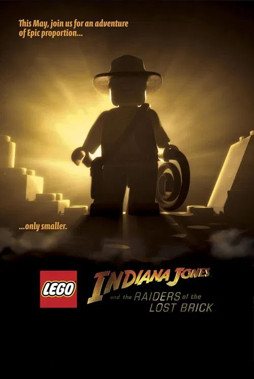 Lego Indiana Jones and the Raiders of the Lost Brick постер
