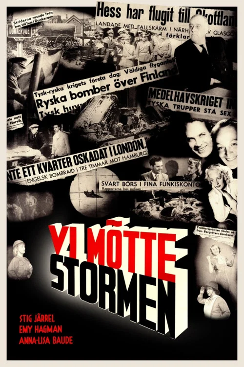 Vi mötte stormen постер