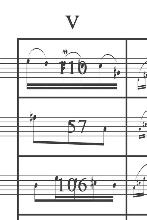 Anagrammatische Komposition mit Würfelspiel (nach W.A. Mozart, Klavier) für Sopransaxophon постер