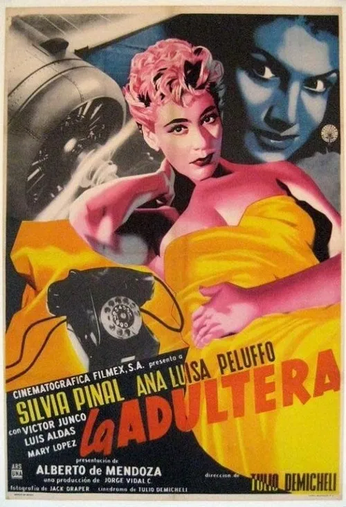 La adúltera постер
