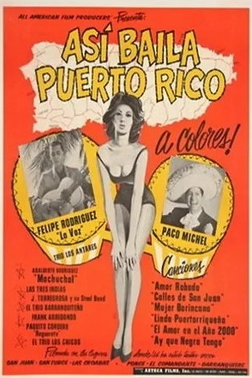 Así baila Puerto Rico постер
