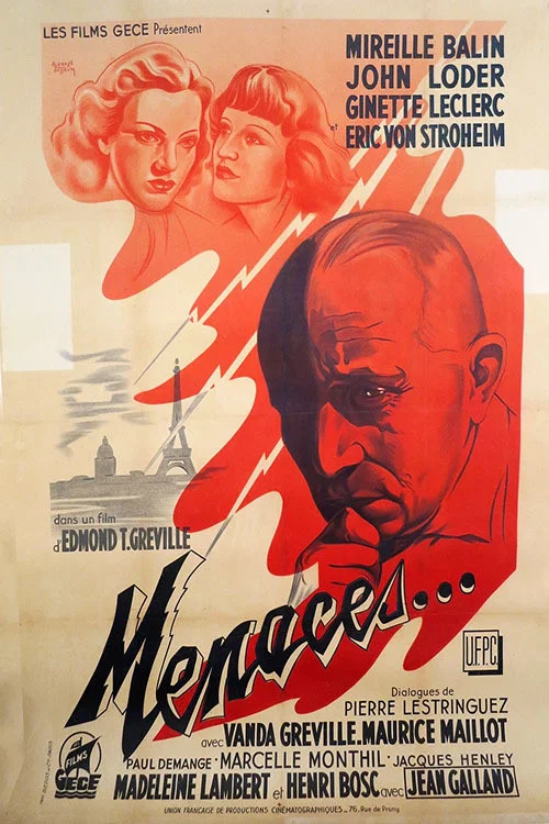 Menaces... постер