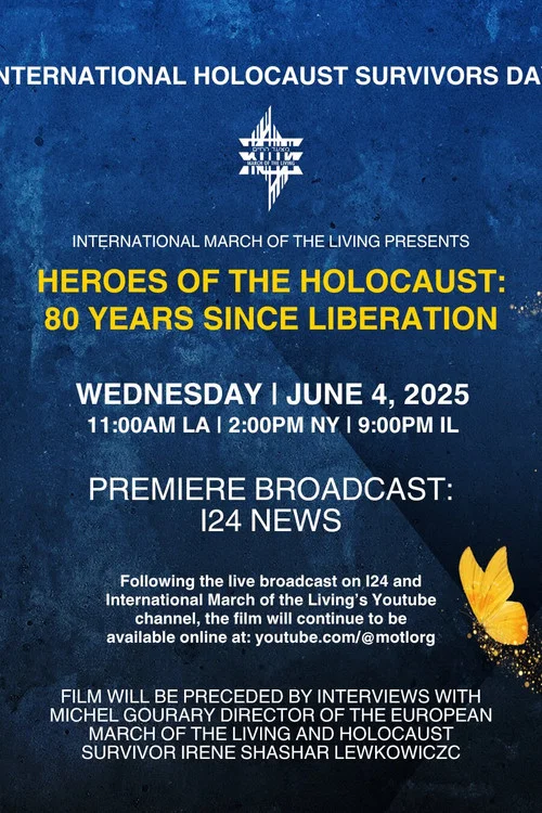 Heroes of the Holocaust: 80 Years Since Liberation постер