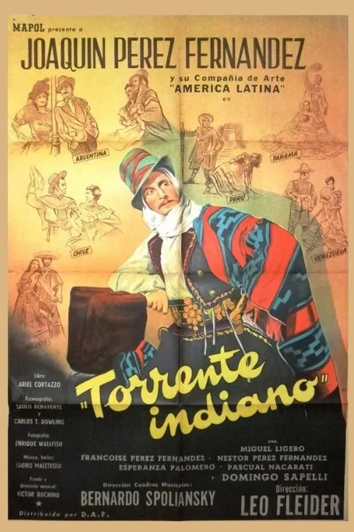Torrente indiano постер