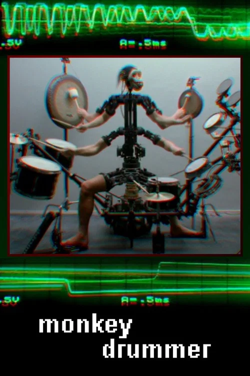 Monkey Drummer постер