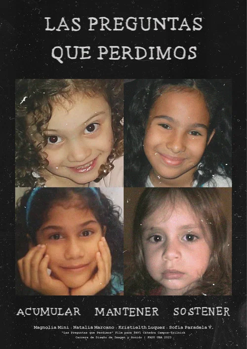 Las Preguntas que Perdimos постер