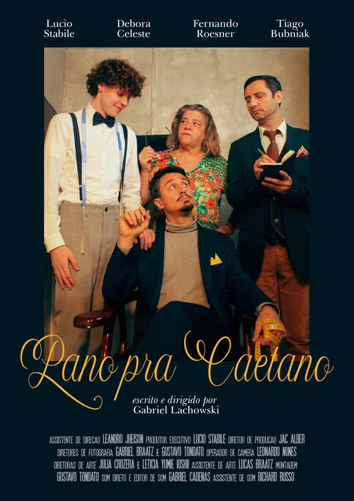 Pano pra Caetano постер