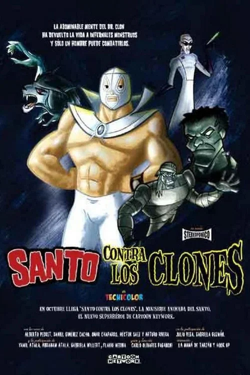 Santo Contra los Clones постер