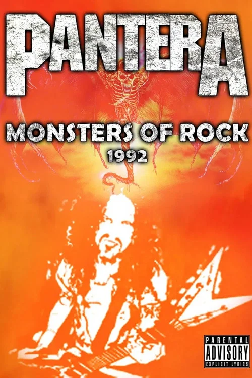 Pantera: Live at Monsters of Rock Italy постер