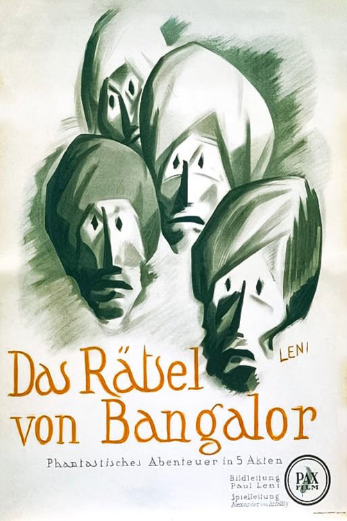 Das Rätsel von Bangalor постер