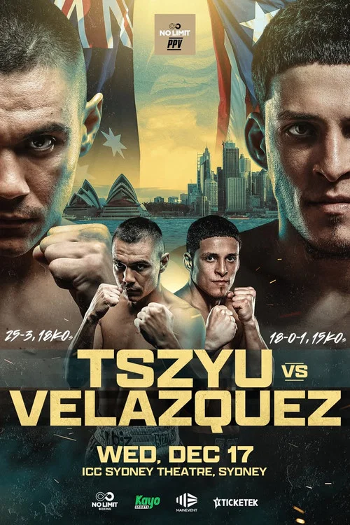 Tim Tszyu vs. Anthony Velazquez постер