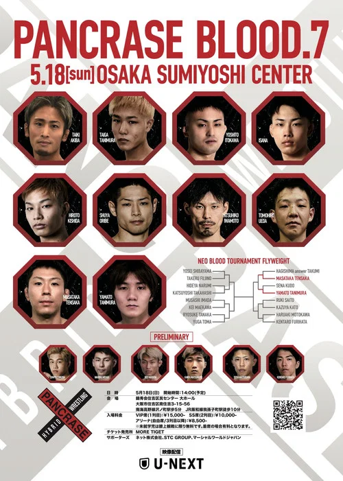 PANCRASE BLOOD 7 постер