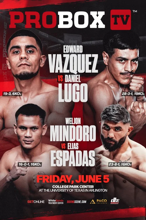 Edward Vazquez vs. Daniel Lugo постер