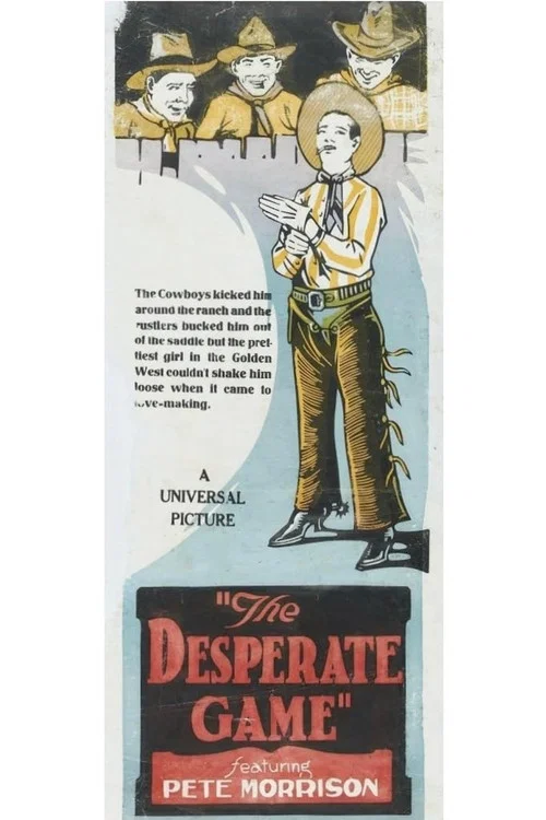 The Desperate Game постер