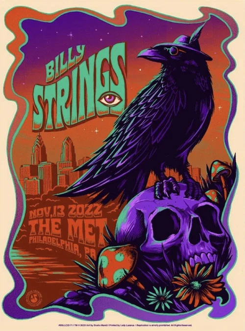 Billy Strings | 2022.11.13 — The Met - Philadelphia, PA постер