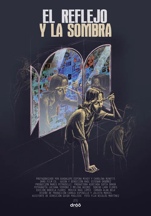 El reflejo y la sombra постер