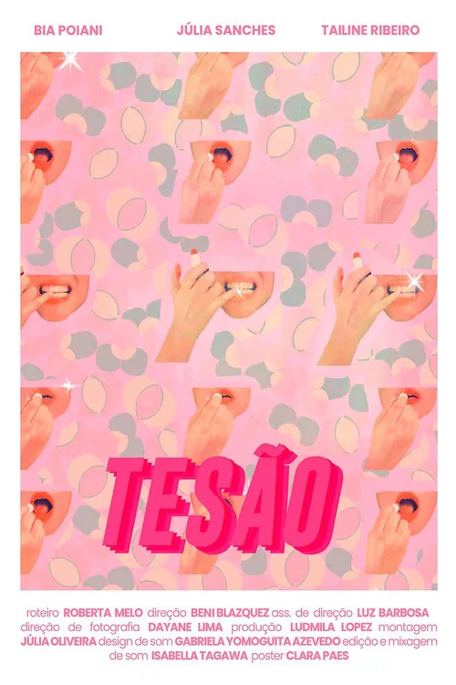 Tesão постер
