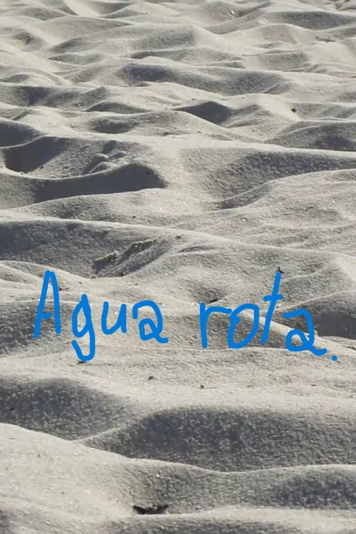 Agua rota постер