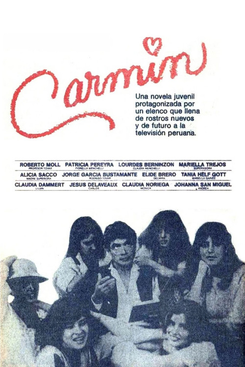 Carmín постер
